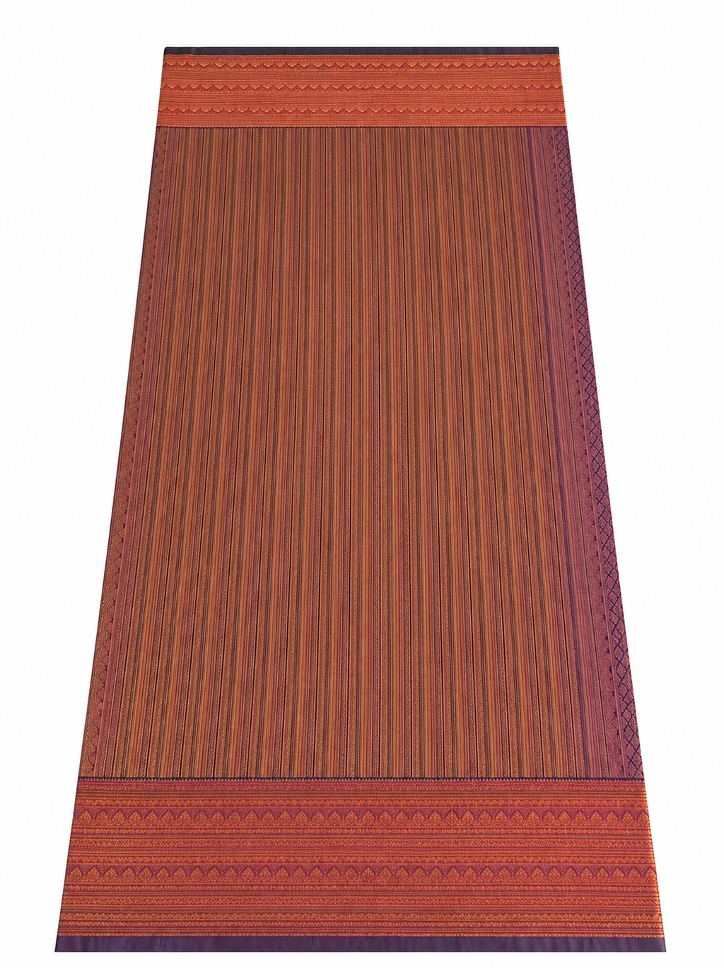 Kanchipuram semi silk purple saree