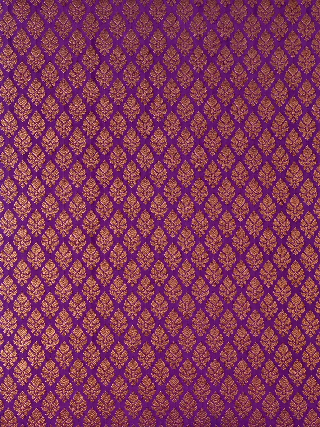 Kanchipuram semi silk purple saree