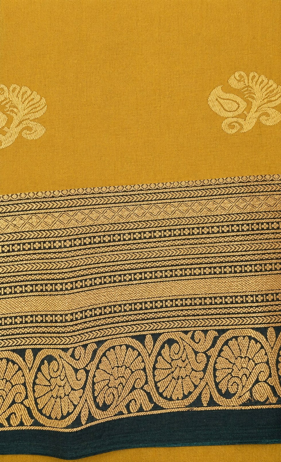 Semi silk mustard