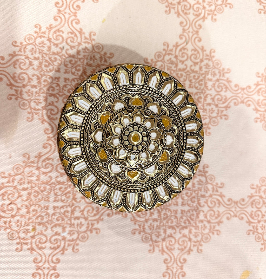 Mandala Stainless Steel Box
