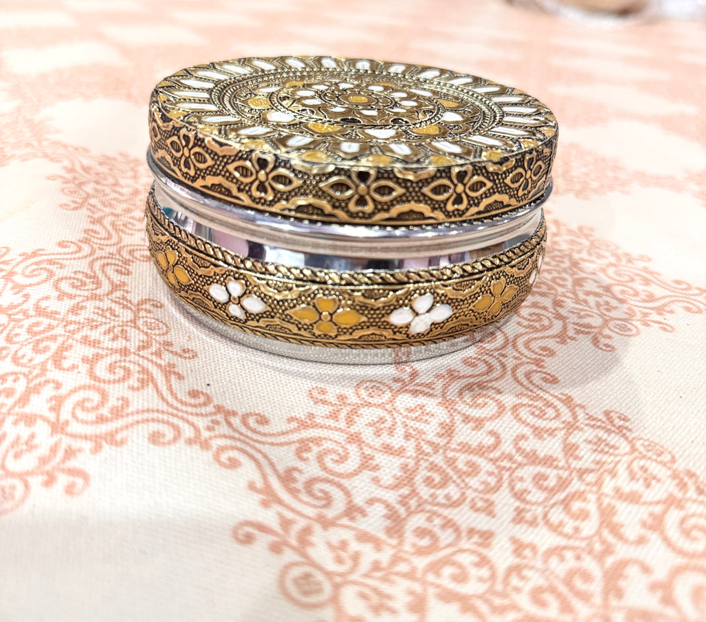 Mandala Stainless Steel Box