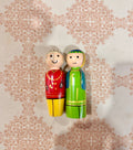 Small couple dolls