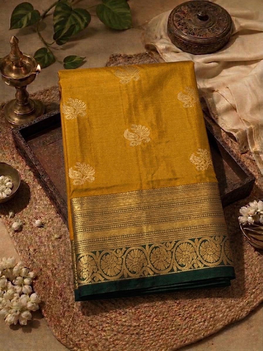 Semi silk mustard