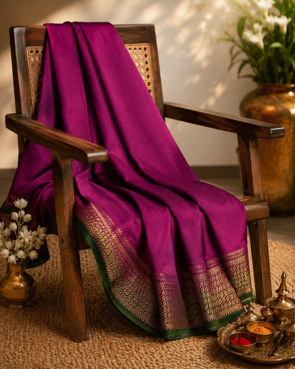 Mysore silk saree