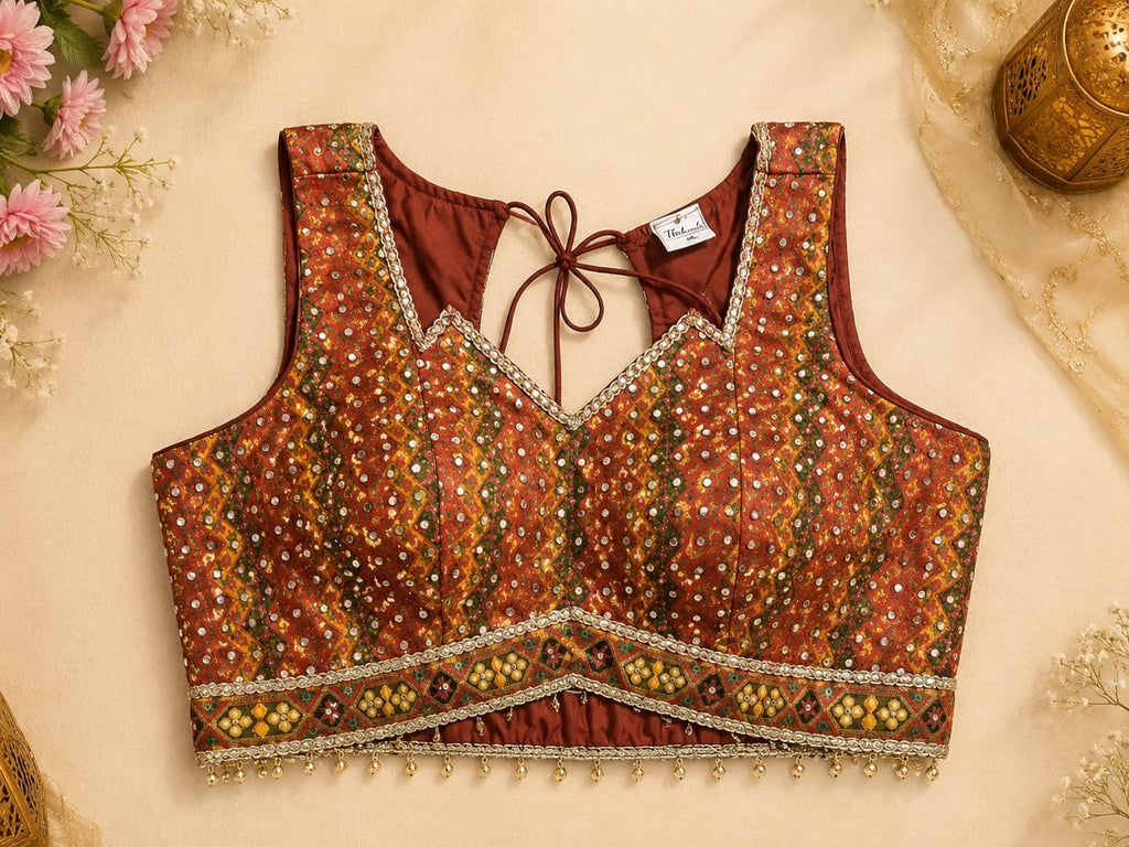 Designer embroidered lehenga white and red